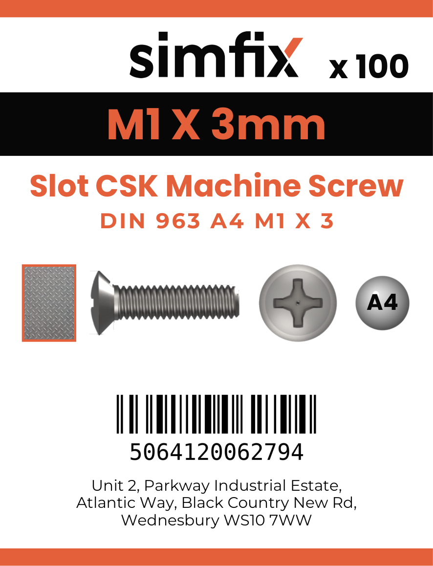 Simfix product label - 963A401003-T