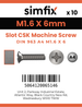 Simfix product label - 963A4016006-D