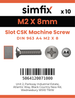 Simfix product label - 963A402008-D