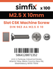 Simfix product label - 963A4025010-T
