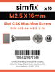 Simfix product label - 963A4025016-D