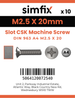 Simfix product label - 963A4025020-D
