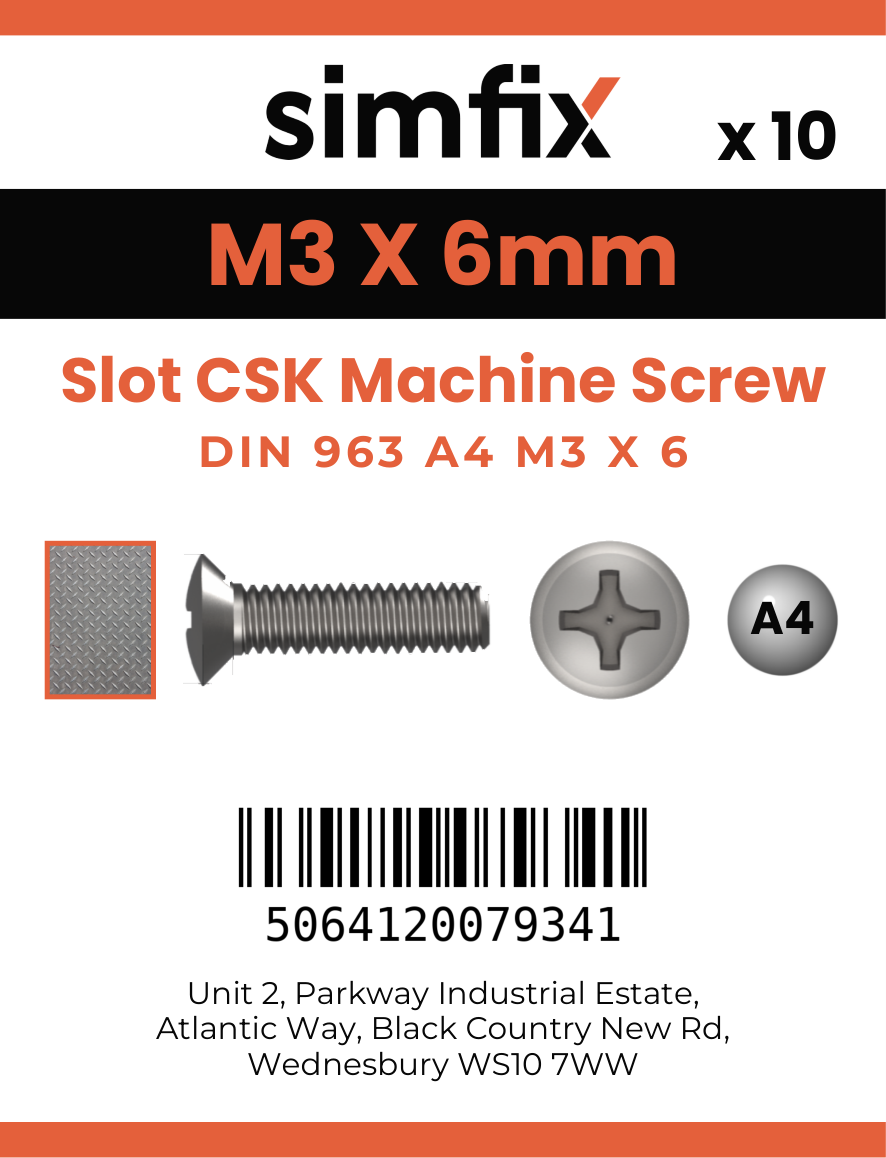 Simfix product label - 963A403006-D