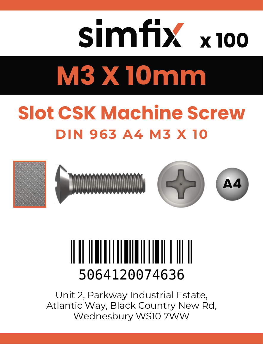 Simfix product label - 963A403010-T