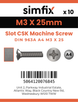 Simfix product label - 963A403025-D