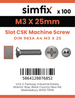 Simfix product label - 963A403025-T