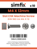 Simfix product label - 963A404012-D