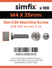 Simfix product label - 963A404025-T