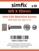 Simfix product label - 963A405010-D