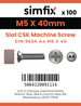 Simfix product label - 963A405040-T