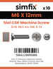 Simfix product label - 963A406012-D