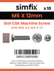 Simfix product label - 963A406012-D