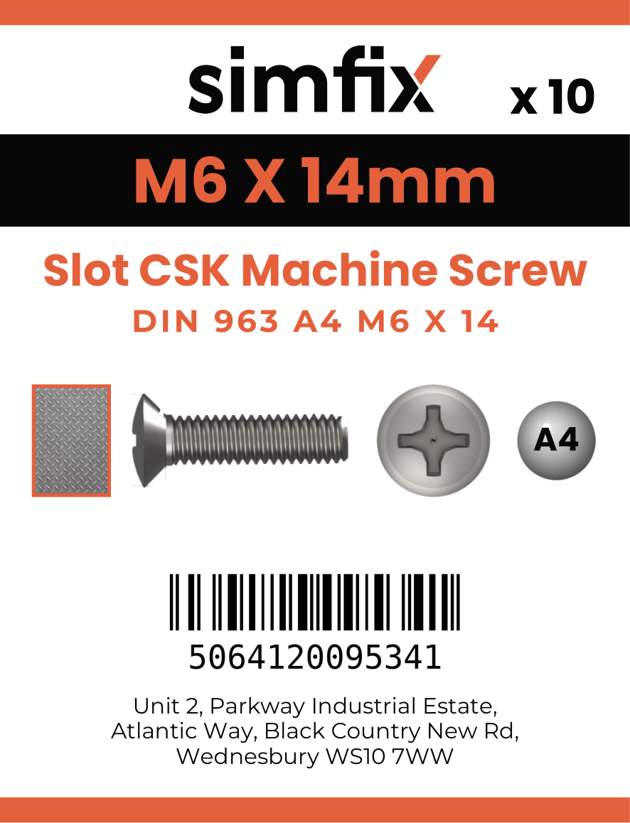 Simfix product label - 963A406014-D