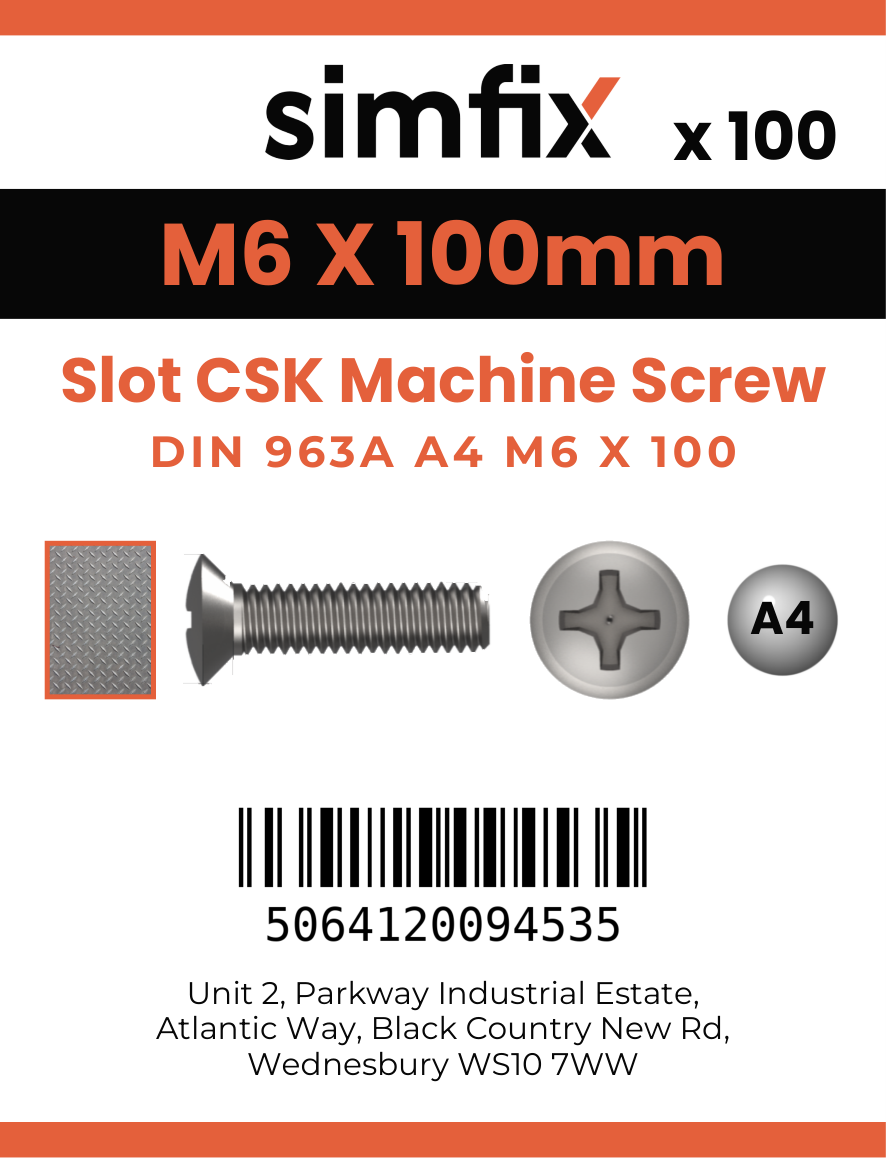 Simfix product label - 963A406100-T