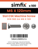 Simfix product label - 963A406120-T