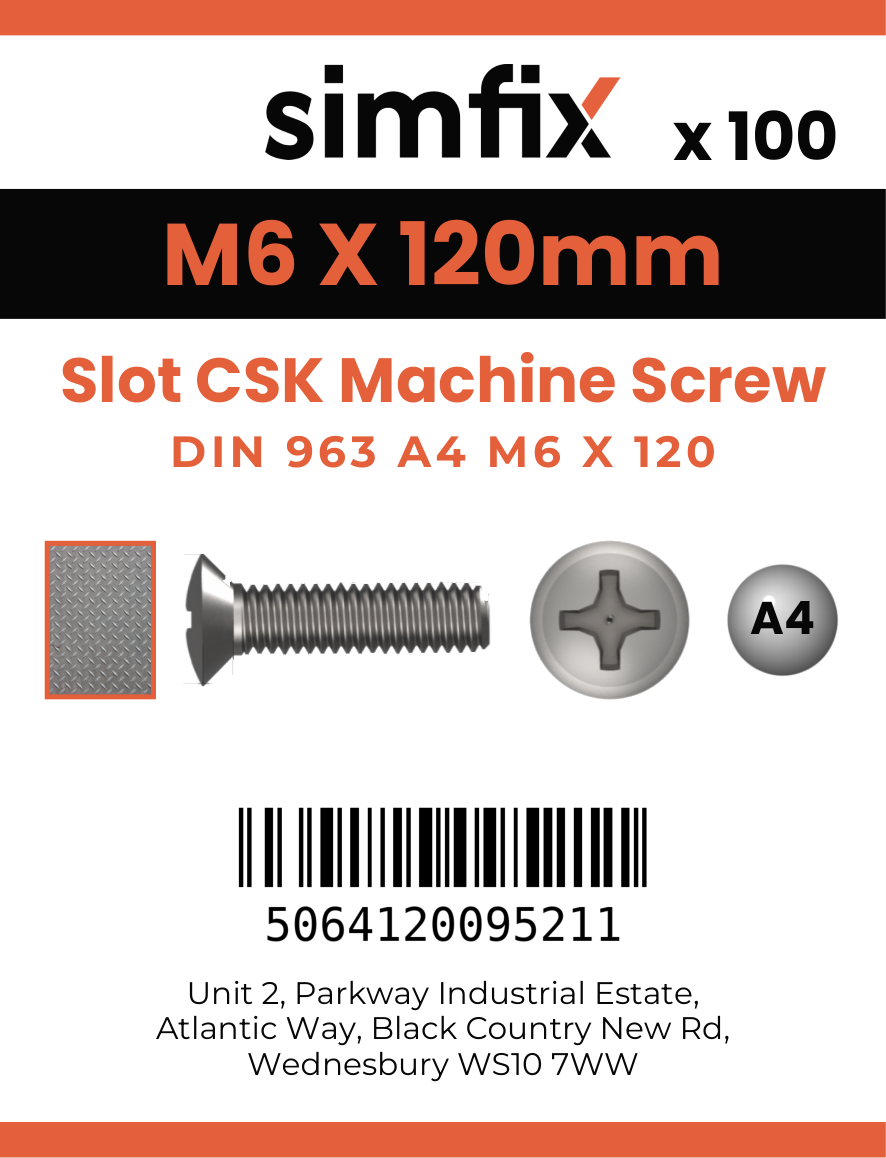 Simfix product label - 963A406120-T