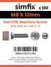 Simfix product label - 963A408012-T