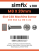 Simfix product label - 963A408020-T