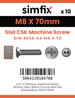 Simfix product label - 963A408070-D