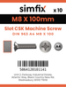 Simfix product label - 963A408100-D
