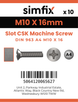 Simfix product label - 963A410016-D