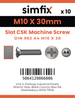 Simfix product label - 963A410030-D