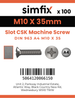 Simfix product label - 963A410035-T
