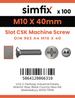 Simfix product label - 963A410040-T
