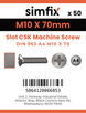 Simfix product label - 963A410070-T