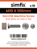 Simfix product label - 963A410100-D