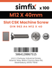 Simfix product label - 963A412040-T
