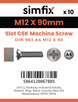 Simfix product label - 963A412090-D