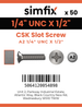Simfix product label - 963UA214013-T