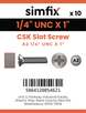 Simfix product label - 963UA214025-D