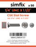 Simfix product label - 963UA214038-T