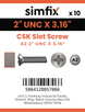 Simfix product label - 963UA2256005-D