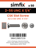 Simfix product label - 963UA2256006-T