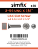 Simfix product label - 963UA2256010-D