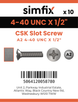 Simfix product label - 963UA2440013-D
