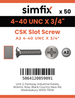 Simfix product label - 963UA2440019-T