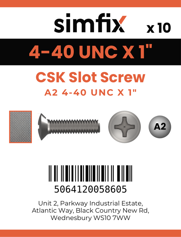 Simfix product label - 963UA2440025-D