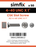 Simfix product label - 963UA2440025-T