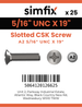 Simfix product label - 963UA2516019-D