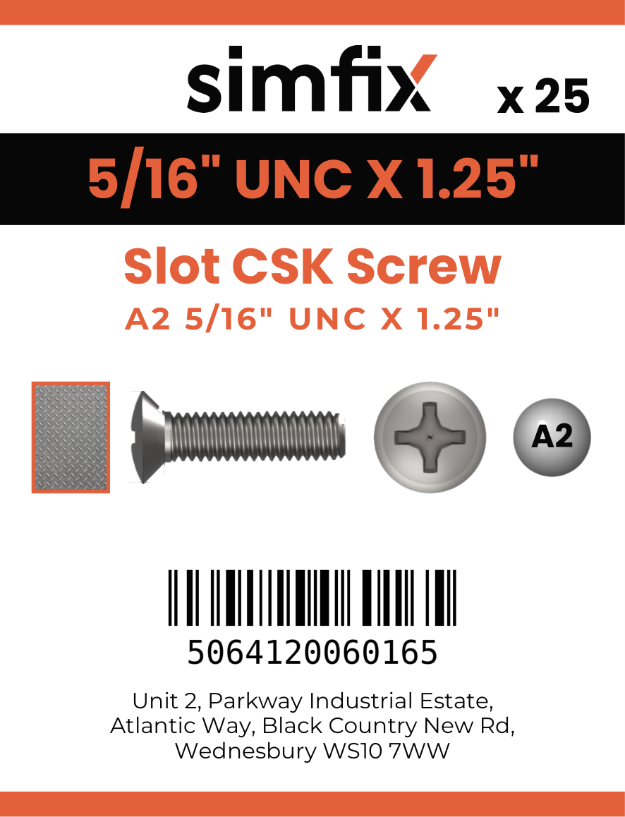 Simfix product label - 963UA2516032-D