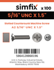 Simfix product label - 963UA2516038-T