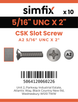 Simfix product label - 963UA2516051-D
