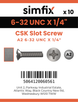 Simfix product label - 963UA2632006-D