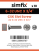 Simfix product label - 963UA2632019-D