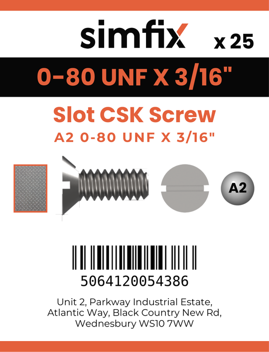 Simfix product label - 963UFA2080005-D
