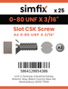 Simfix product label - 963UFA2080005-D